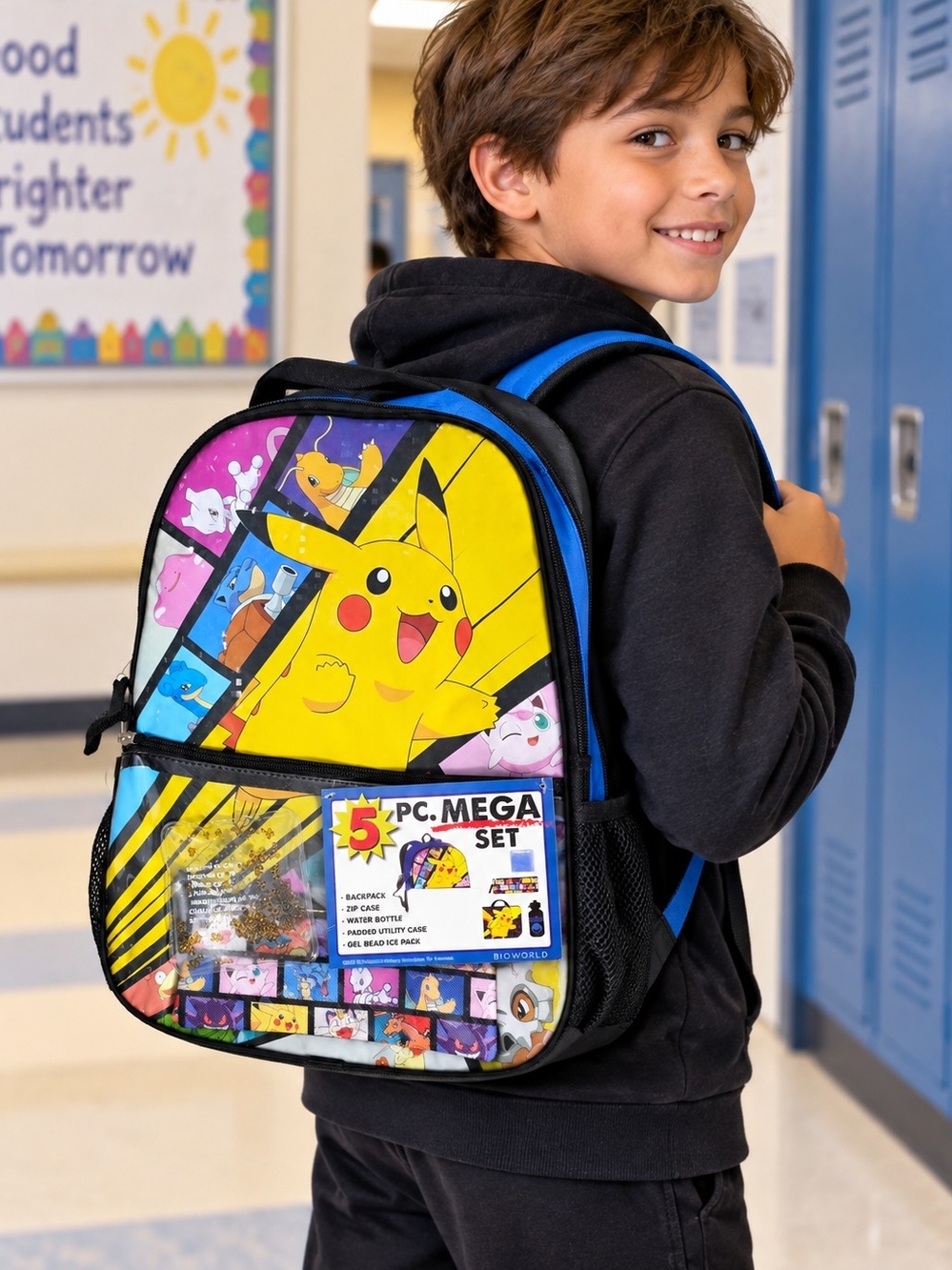 Bioworld Pikachu Kids Backpack - Pokrmon Kids